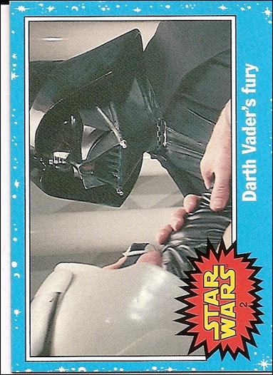 Star Wars Heritage  (Base Set) card 2 Darth Vader's fury