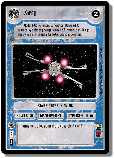 Star Wars: Premiere Limited (Base Set) card 308 X-Wing