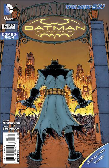 Batman Incorporated (2012) issue 5-C Unbagged Chris Burnham Cover Combo Pack