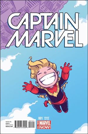 Captain Marvel (2014) issue 1-D Skottie Young 