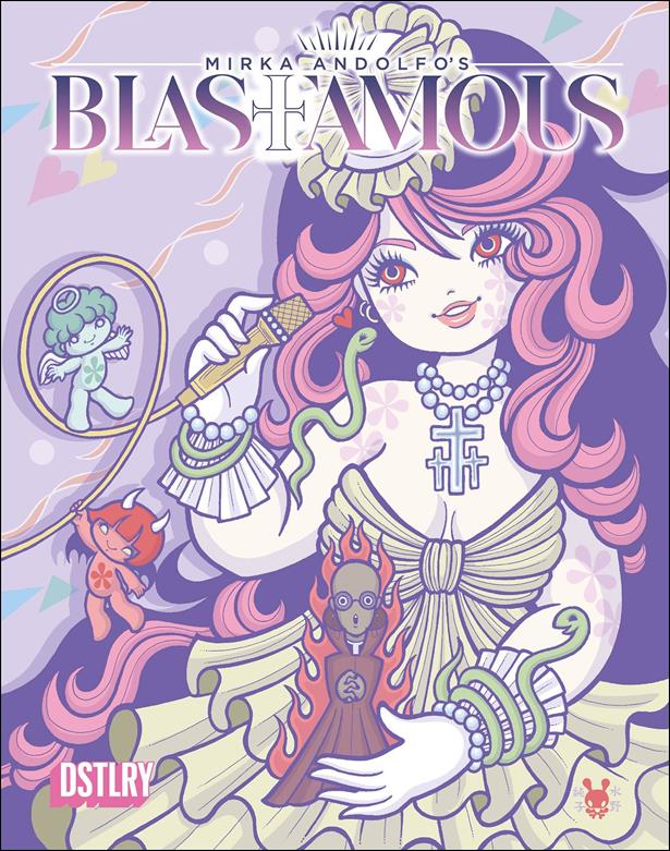 Blasfamous issue 1-D Junko Mizuno Wrap-Around Cover
