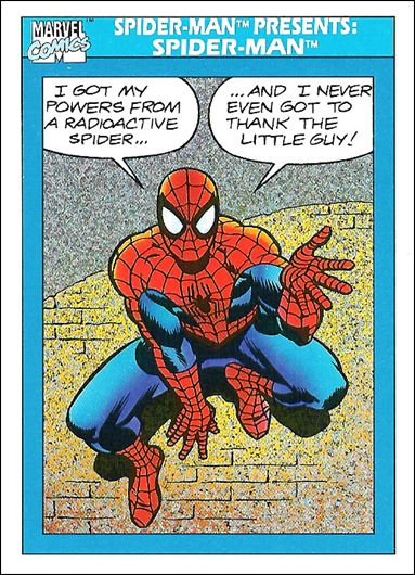 Marvel Universe: Series 1 (Base Set) card 149 Spider-Man Presents: Spider-Man