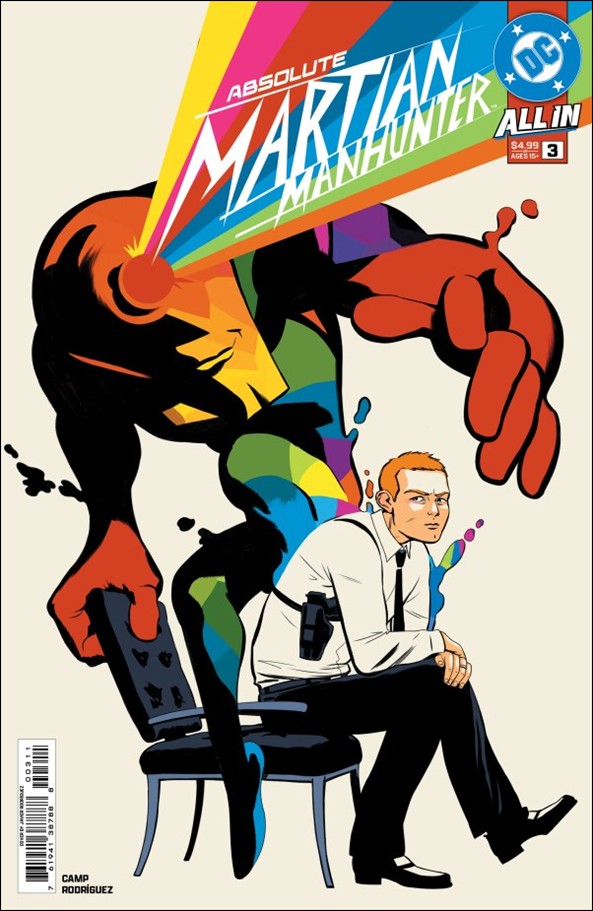 Absolute Martian Manhunter issue 3 Javier Rodríguez Cover