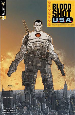 Bloodshot U.S.A. issue 3-B Ryan Bodenheim Cover