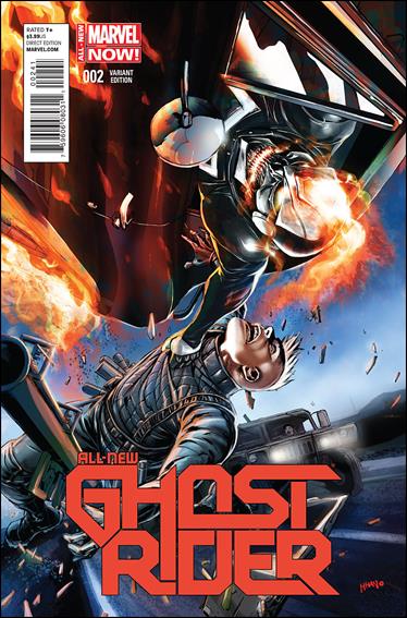 All-New Ghost Rider issue 2-B Pop Mhan 1:25 Vehicle Cover