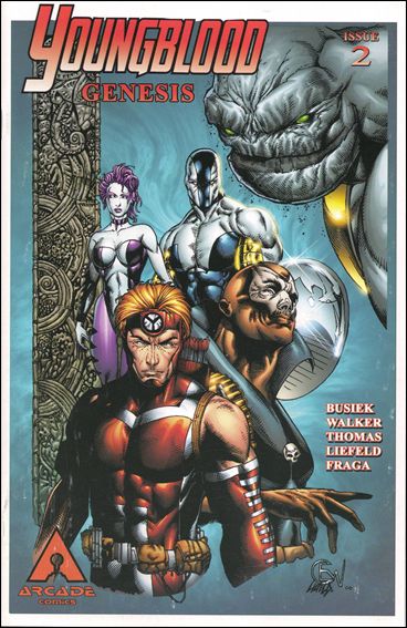 Youngblood Genesis issue 2-B Chad Walker & Eric Walker Cover