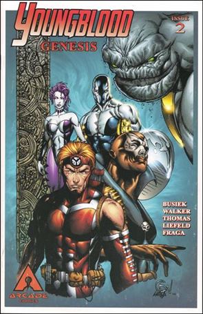 Youngblood Genesis issue 2-B Chad Walker & Eric Walker Cover