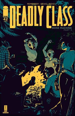 Deadly Class issue 42 Wesley Craig Cover