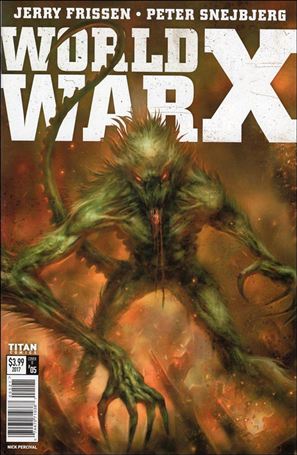 World War X issue 5-B Nick Percival Cover