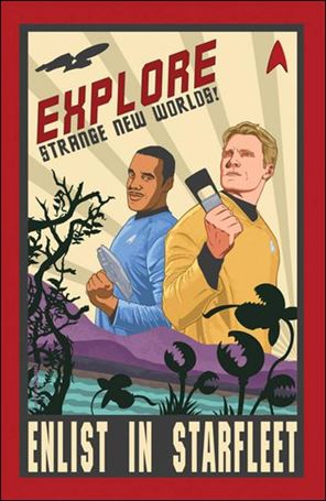 Star Trek (2011) issue 4-B Joe Corroney Cover
