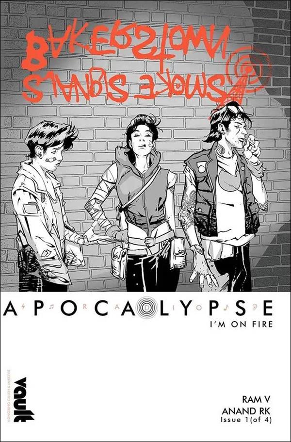 Radio Apocalypse issue 1-C Tim Daniel Cover