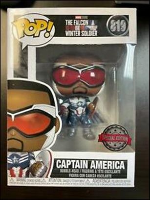 POP! Marvel figure 819 Captain America