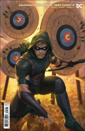 Aquaman/Green Arrow: Deep Target issue 5-B Ejikure Cardstock Cover