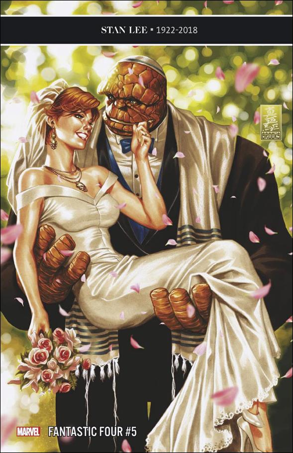 Fantastic Four (2018) issue 5-B Mark Brooks Cover