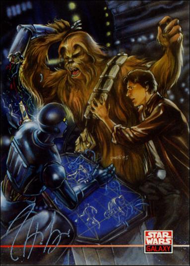 Star Wars Galaxy: Series 4 (Autograph Subset) card 261 Joe Phillips