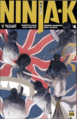 Ninja-K issue 4-E Pre-Order Edition