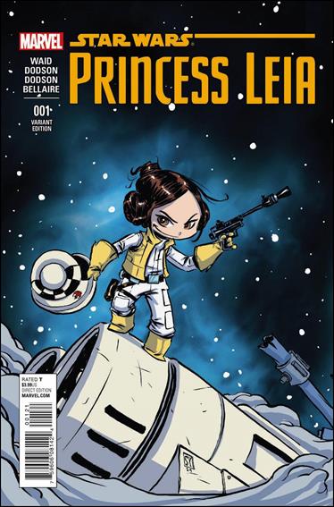 Princess Leia issue 1-I Skottie Young Baby Cover