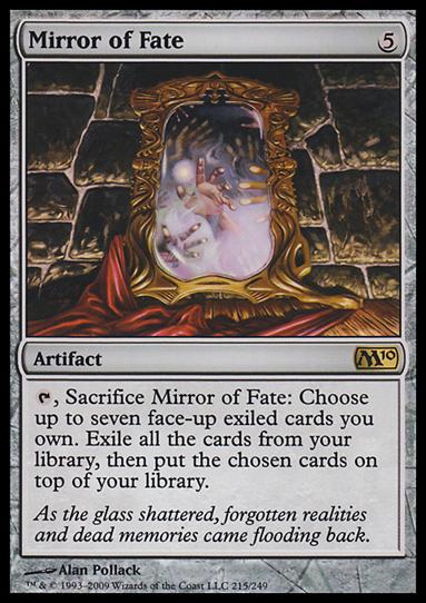Magic the Gathering: 2010 Core Set (Base Set) card 215 Mirror of Fate