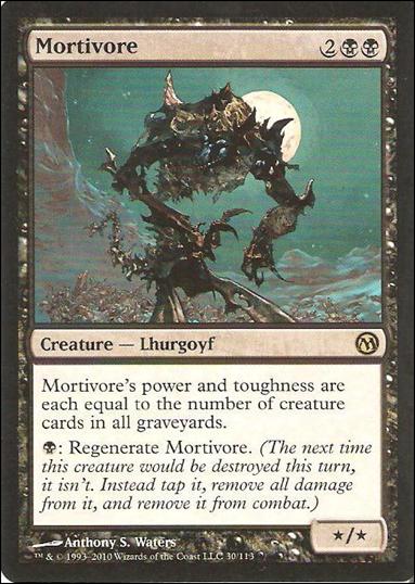 Magic the Gathering: Duels of the Planeswalkers (Base Set) card 30 Mortivore