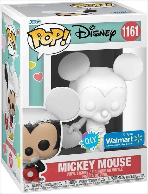 POP! Disney figure 1161 Mickey Mouse (DIY) Walmart Exclusive