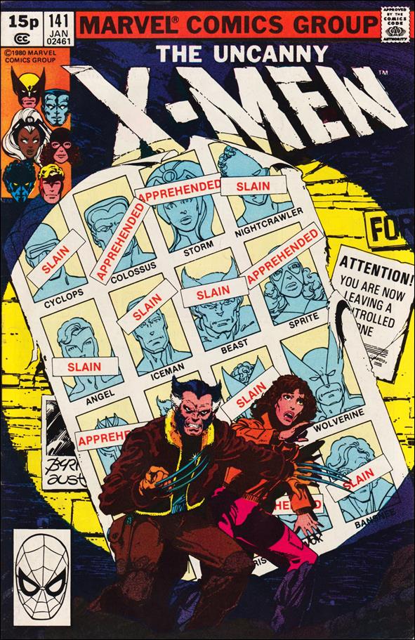 X-Men (1963) issue 141-B UK Price Cover