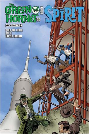 Green Hornet '66 Meets The Spirit issue 3 Ty Templeton Cover