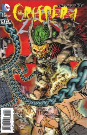 Justice League Dark (2011) issue 23.1-C Creeper 3D Cover (2nd Printing)