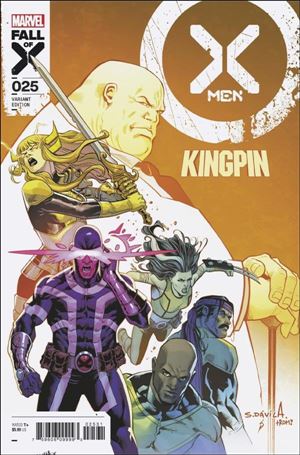 X-Men (2021) issue 25-D Sergio Fernandez Davila Kingpin Cover