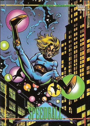 Marvel Universe: Series 4 (Base Set) card 23 Speedball