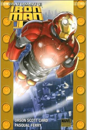 Ultimate Iron Man II issue nn Direct Market Dust Jacket
