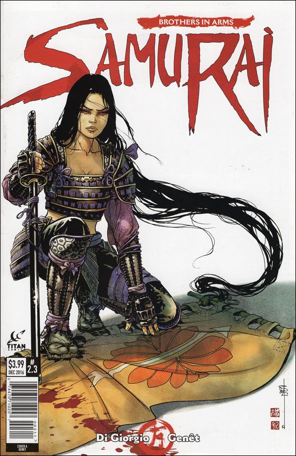 Samurai:  Brothers in Arms issue 3 Frederic Genet Cover