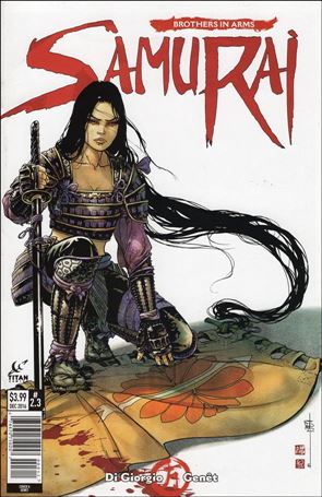 Samurai:  Brothers in Arms issue 3 Frederic Genet Cover