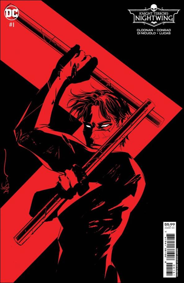 Knight Terrors: Nightwing issue 1-D Dustin Nguyen Midnight Cardstock Cover