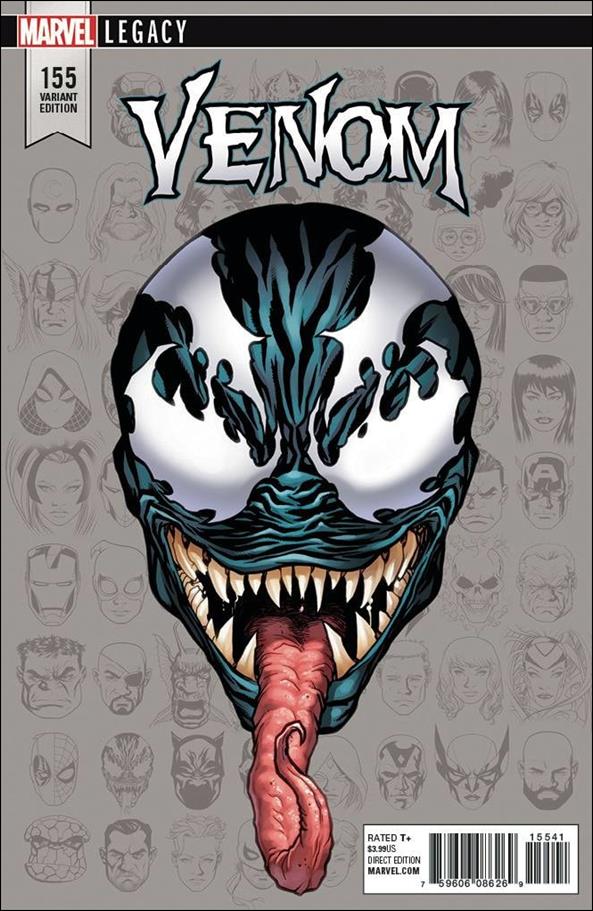 Venom (2017) issue 155-E Mike McKone 1:10 Headshot Cover