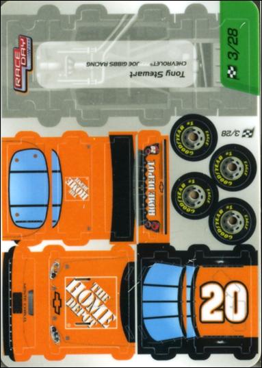 NASCAR Race Day 2006 Series 1 (Base Set) card 3.2 Tony Stewart