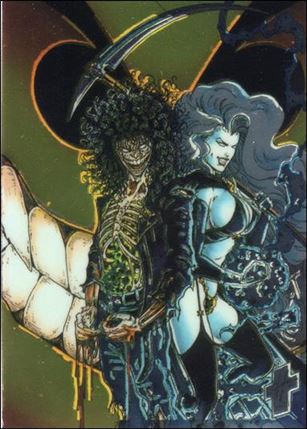 Evil Ernie Series II Chromium: Glow in the Dark (Base Set) card 41 Original Sin