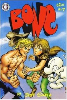 Bone (1991) issue 7-B Red Logo (2nd Printing)