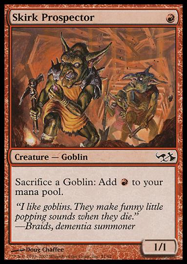 Magic the Gathering: Duel Decks: Elves vs. Goblins (Base Set) card 51 Skirk Prospector