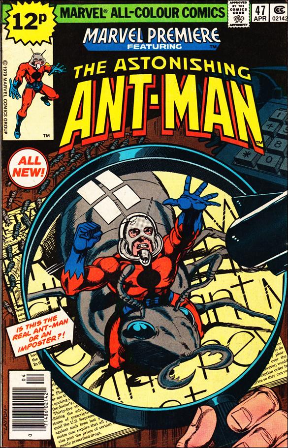 Marvel Premiere issue 47-B UK Price Cover