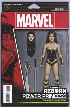 Heroes Reborn (2021) issue 2-D John Tyler Christopher Action Figure Cover