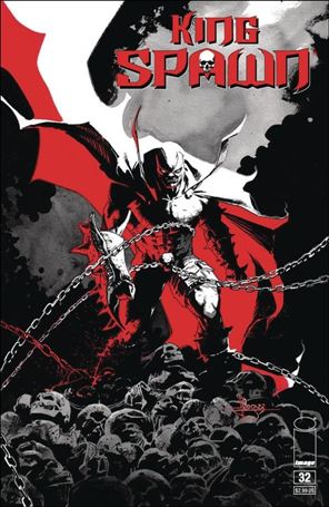 King Spawn issue 32-B Javier Fernández Cover