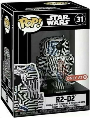 POP! Star Wars figure 31-B R2-D2 (Futura) Target Exclusive