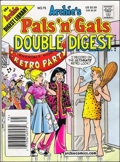 Archie's Pals 'n' Gals Double Digest Magazine issue 75 Digest Sized