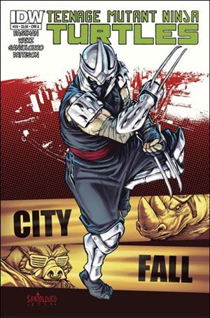 Teenage Mutant Ninja Turtles (2011) issue 28 Mateus Santolouco Cover