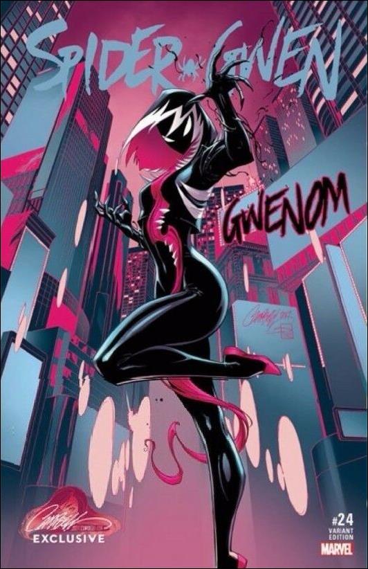 Spider-Gwen (2015/12) issue 24-F J. Scott Campbell Gwenom Cover