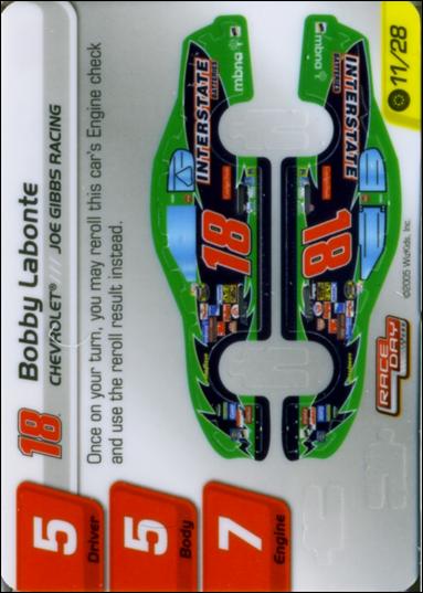 NASCAR Race Day 2005 (Base Set) card 11.1 Bobby Labonte