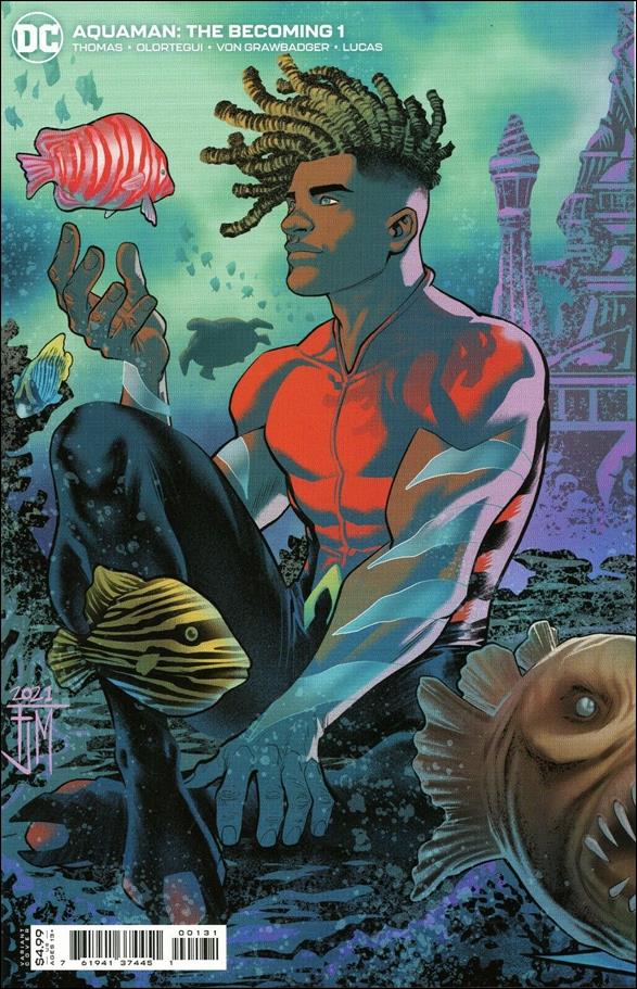 Aquaman: The Becoming issue 1-C Francis Manapul 1:25 Cardstock Cover