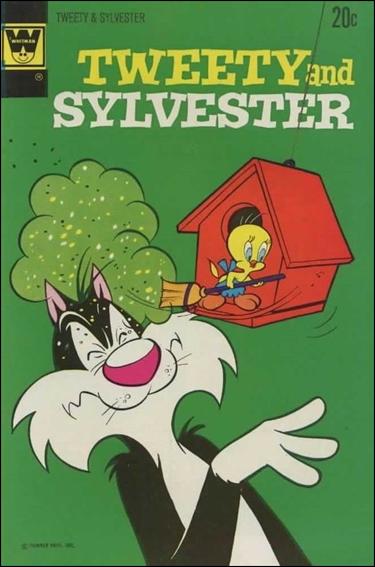 Tweety and Sylvester (1963) issue 32-B Whitman Cover
