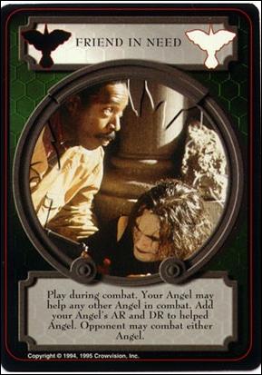 Crow (Base Set) card 43 Friend in Need (Error)