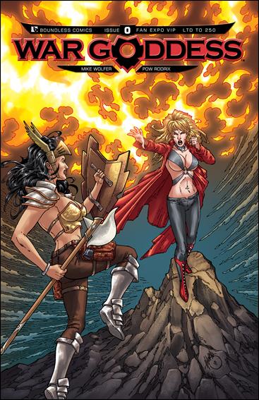 War Goddess issue 0-Q Fan Expo VIP Cover 1/250